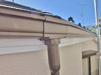 雨樋施工後