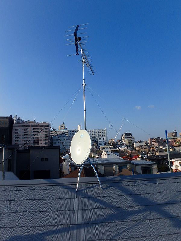 地デジアンテナ・BSアンテナの新設