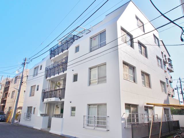 武蔵野市Sコーポ外壁塗装工事・施工後