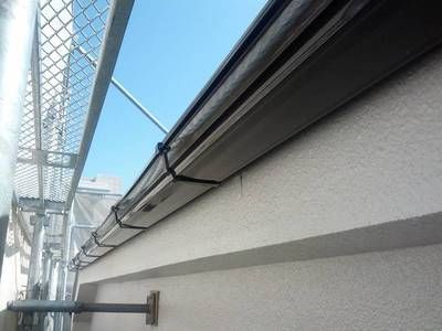 【雨樋塗装】（ファインウレタン）