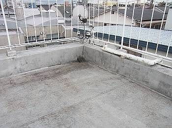 施工前　ご自宅屋上手すり