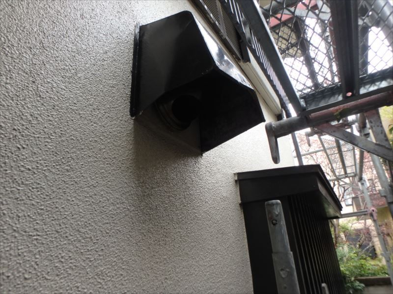 作業前チェック　換気扇フード