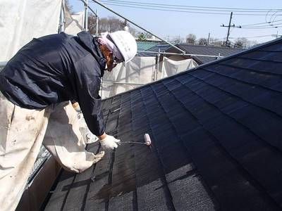 【屋根塗装】下塗り（シーラー）