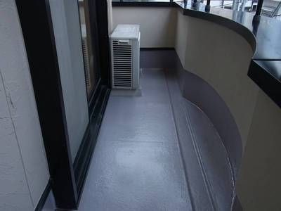 【FRP防水塗装】上塗り終了