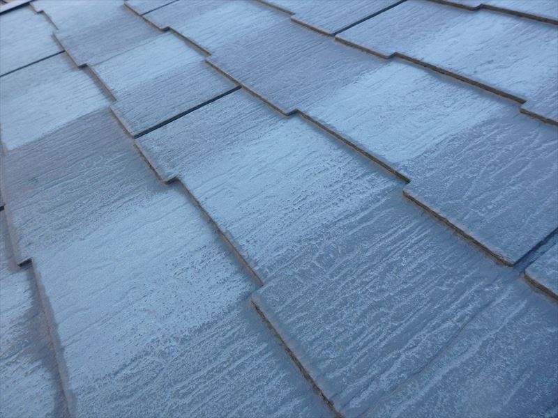 塗装工事前のコロニアル屋根