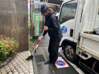 外壁塗装　現場