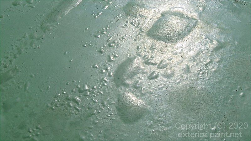 ウレタン防水の膨れ