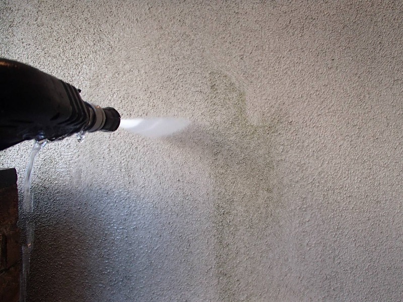 外壁塗装 世田谷区Ｙ様邸 外壁洗浄中2020032513902