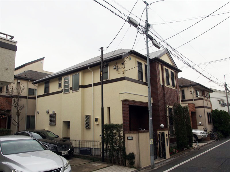 外壁塗装　杉並区S様邸完成写真P3230454