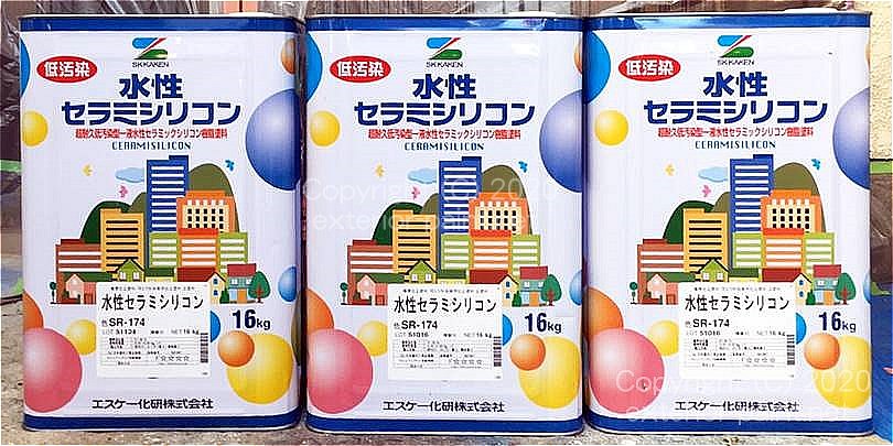 水性セラミシリコン一斗缶