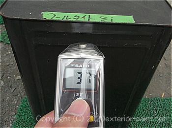 2012年8月1日11時-遮熱塗料実験（一斗缶）