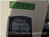 2011年7月5日　遮熱塗料実験　ガイナ・クリーンマイルドシリコン
