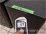 2011年金属屋根遮熱塗料実証実験（一斗缶）7月1日13時