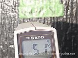 2011年コロニアル屋根実証実験　7月1日15時の計測