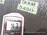 2011年コロニアル屋根実証実験　7月1日13時の計測　