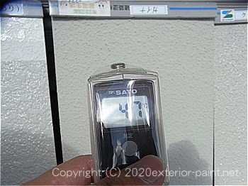 遮熱塗料温度測定　2012年8月1日12時