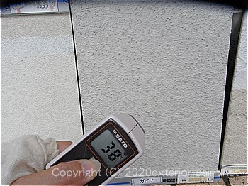 2012年8月7日13時-遮熱塗料実験