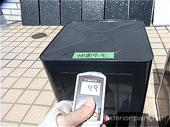 2012年7月17日14時-遮熱塗料実験