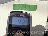 2011年7月6日　遮熱塗料実験　ガイナ・クリーンマイルドシリコン