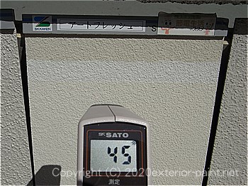 2012年8月13日-ガイナを中心とした外壁用遮熱塗料実験
