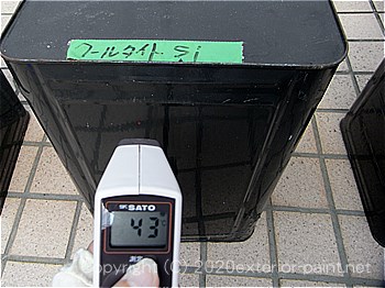 2012年8月1日14時-遮熱塗料実験