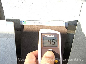 2012年7月10日17時-遮熱塗料実験