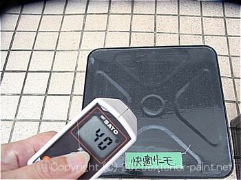2012年7月24日15時-遮熱塗料実験（一斗缶）