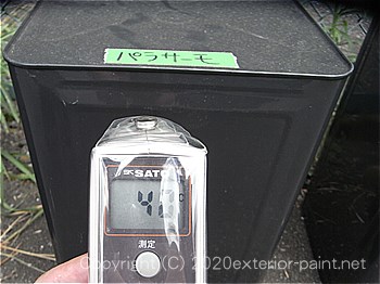 2012年8月1日14時-遮熱塗料実験（一斗缶）