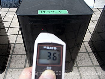 2012年7月17日16時-遮熱塗料実験