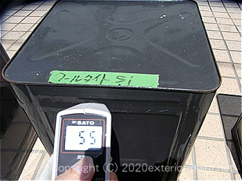 2012年7月17日13時-遮熱塗料実験