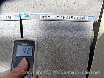 2012年7月17日15時-遮熱塗料実験