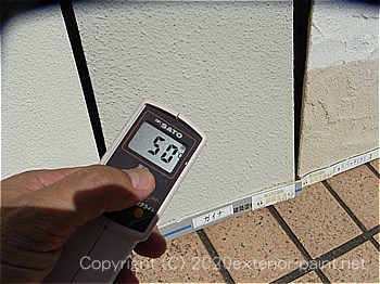 2012年8月13日-ガイナを中心とした外壁用遮熱塗料実験