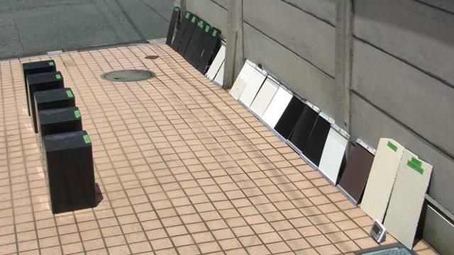 20120年7月10遮熱塗料実験