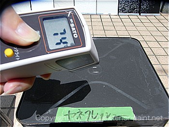 2012年7月17日13時-遮熱塗料実験