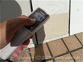 2012年8月13日-ガイナを中心とした外壁用遮熱塗料実験