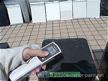 2012年7月17日14時-遮熱塗料実験
