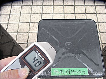 2012年7月24日15時-遮熱塗料実験（一斗缶）
