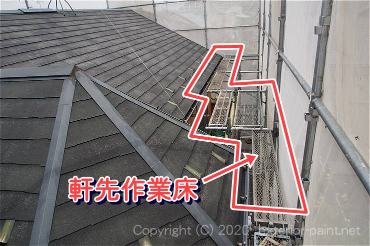 軒先作業床