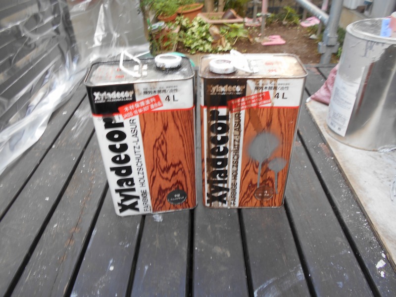 外壁塗装 杉並区S様邸 木部用塗料 20180709 DSCN2137