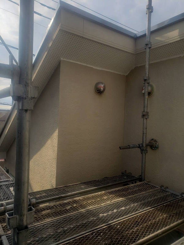 外壁塗装 世田谷区Ｄ様邸 軒天塗装完了2020100626880