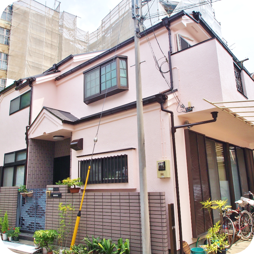 30坪・木造モルタル