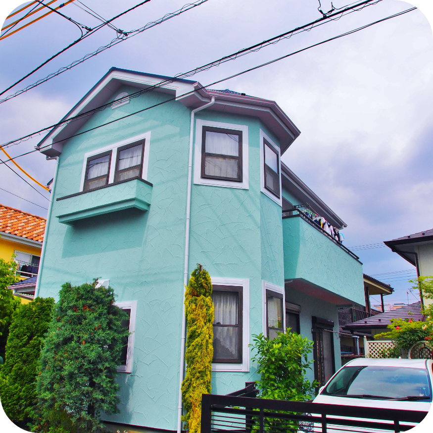 35坪・木造モルタル