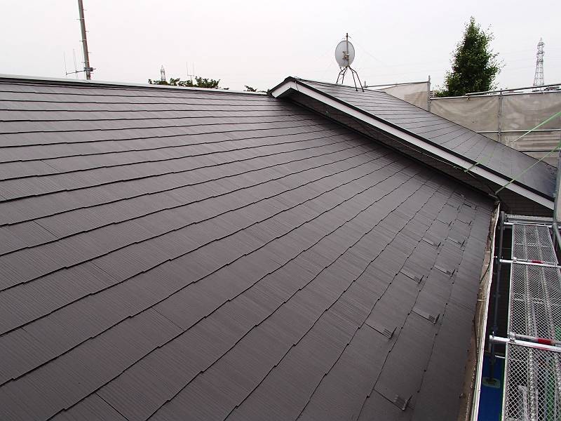 20130606外壁塗装P邸屋根3上塗りP6061677-s