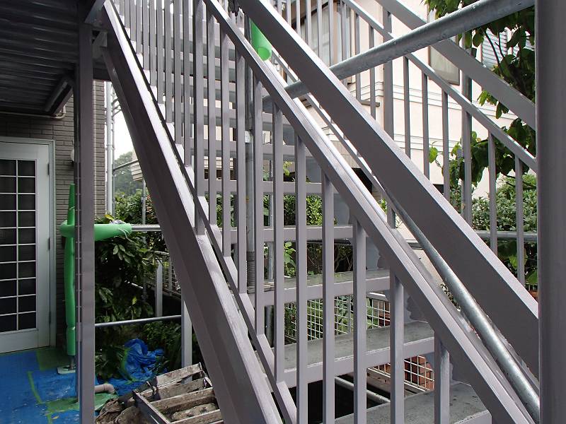 20130621外壁塗装P邸階段塗装P6211428-s