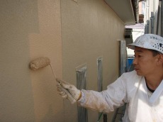 UD邸20111128-外壁上塗り1-s