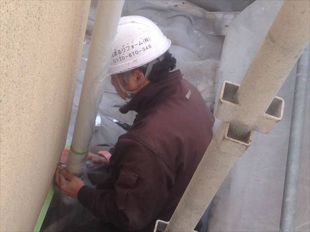 20170123外壁塗装K様邸養生IMG_5337_s_s