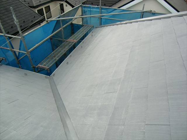 20170211外壁塗装T様邸屋根2中塗りCIMG5954_s_s