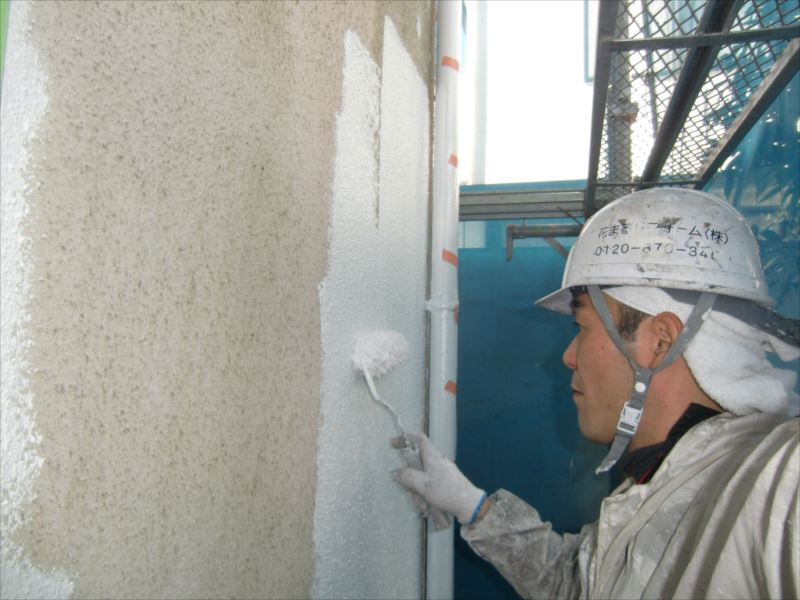 20170215外壁塗装T様邸外壁1下塗りCIMG5970_s