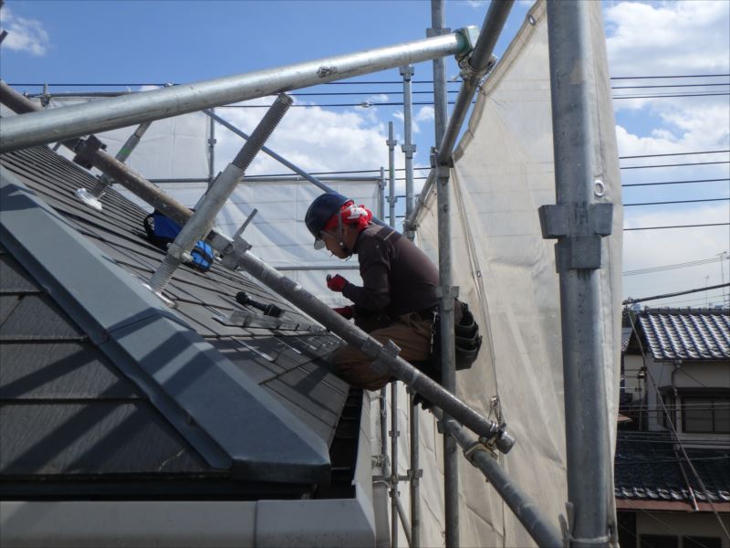 20170308外壁塗装A様邸雪止めアングル設置P3080361_s