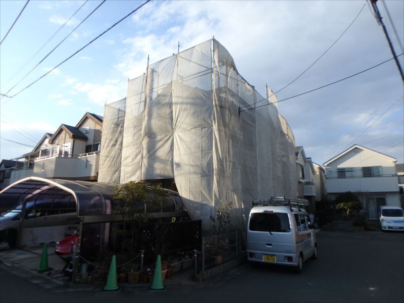 20170310外壁塗装O様邸作業前チェックP3100252_s